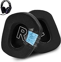Vista 8 de Almohadillas de repuesto de tela para auriculares Logitech G733 para juegos, también se ajustan a auriculares inalámbricos Logitech G335, accesorios