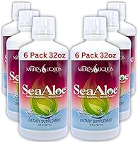 Vista 9 de Nature's Liquids - SeaAloe Liquid Whole Food, (32 onzas), suplemento líquido multivitamínico y mineral, con aloe vera, verduras marinas, Pau D