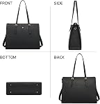 Sac portable pour femmes 15.6 inch Classy femmes cuir Tote