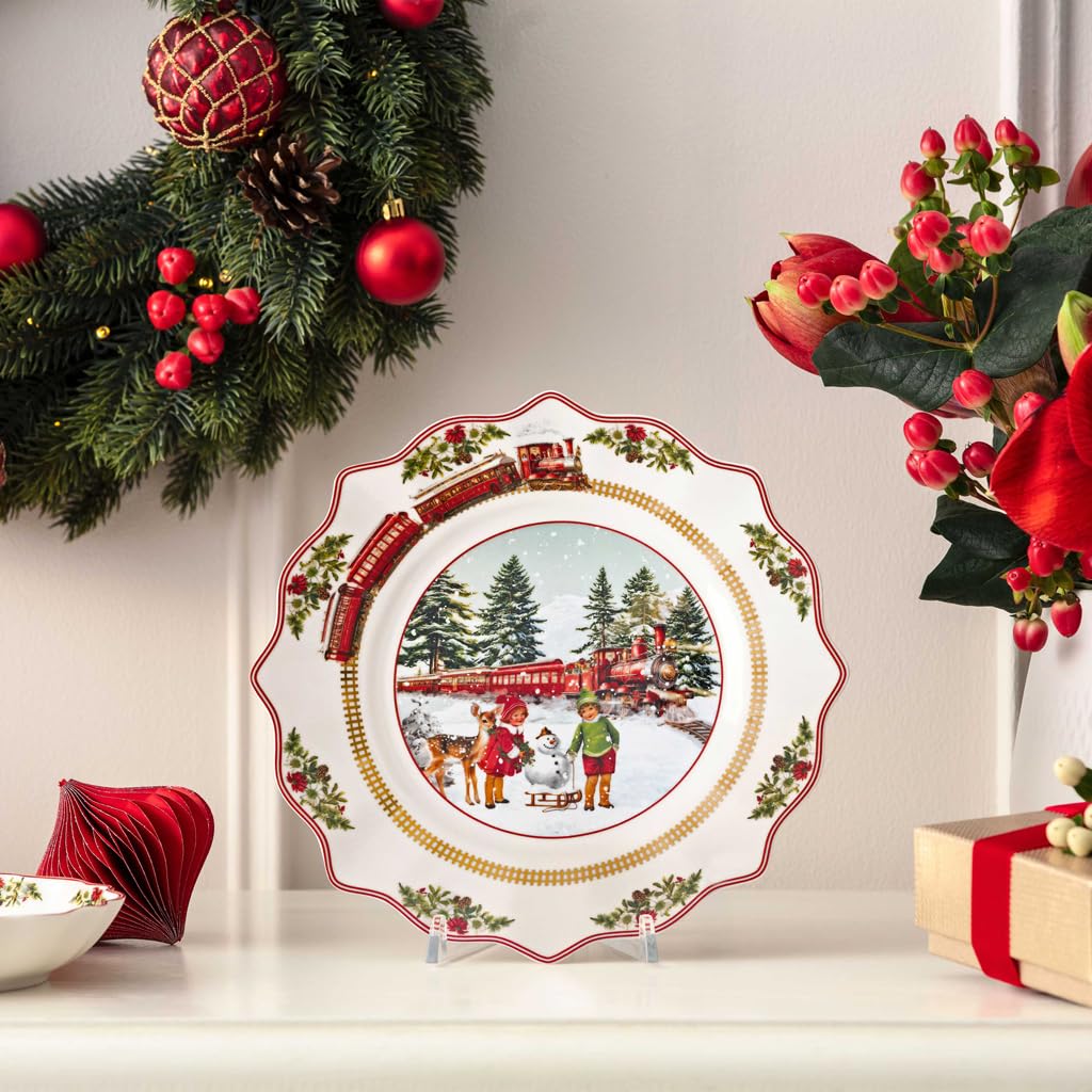 Image secondaire de Assiette de Noël Villeroy & Boch - Édition Limitée 2025, 24 cm