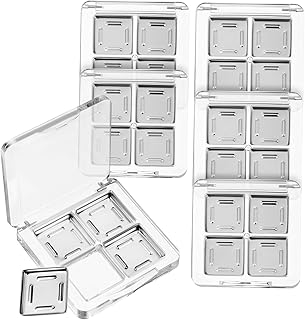 FRCOLOR 6Pcs Transparent Eyeshadow Container ...