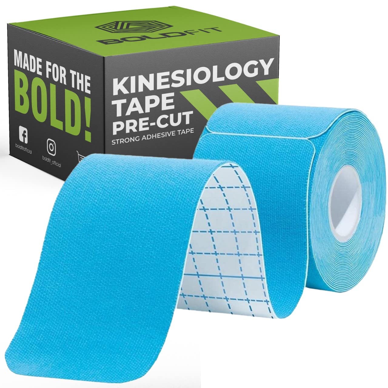 Buy Boldfit Kinesiology Tape for Physiotherapy Precut Kinesio Tape for