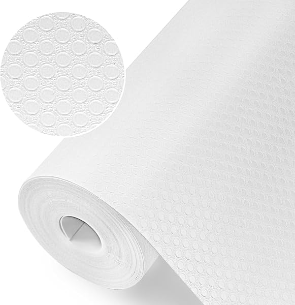 Origuuds Waterproof Shelf Liner 12in x 120in for Cabinets