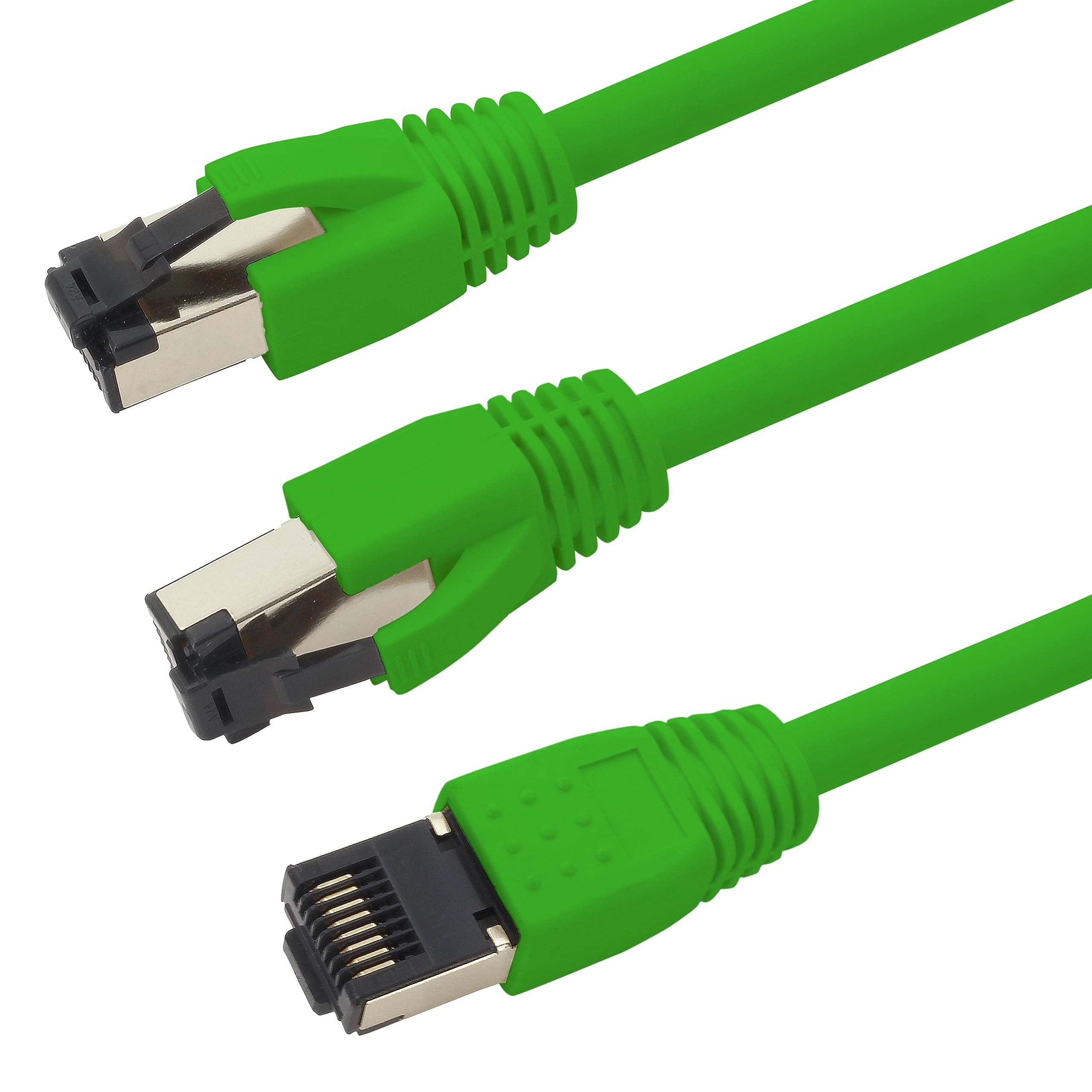 1aTTack.de 1m Cat 8 network cable CAT8 cable green - Image 2