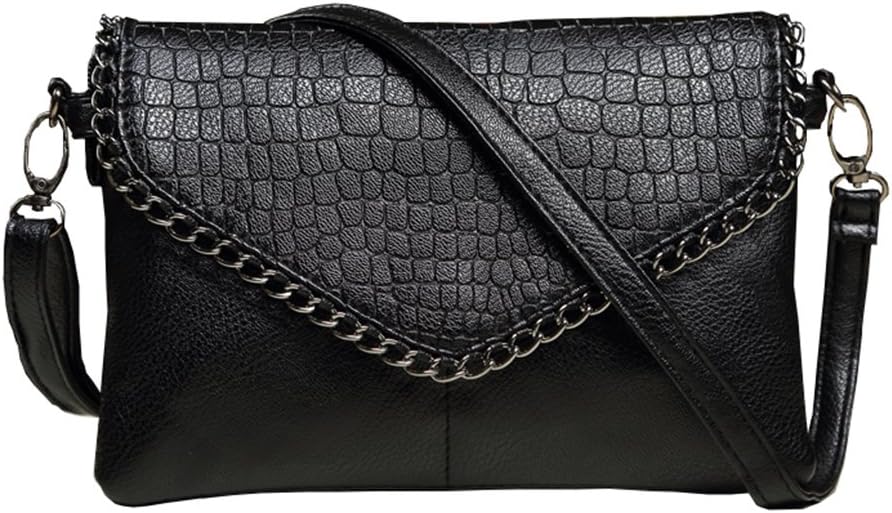Women Small Synthetic Leather Shoulder Handbags Vintage Evening Party Clutch Purse And Cross-Body Hand Bags for Ladies…