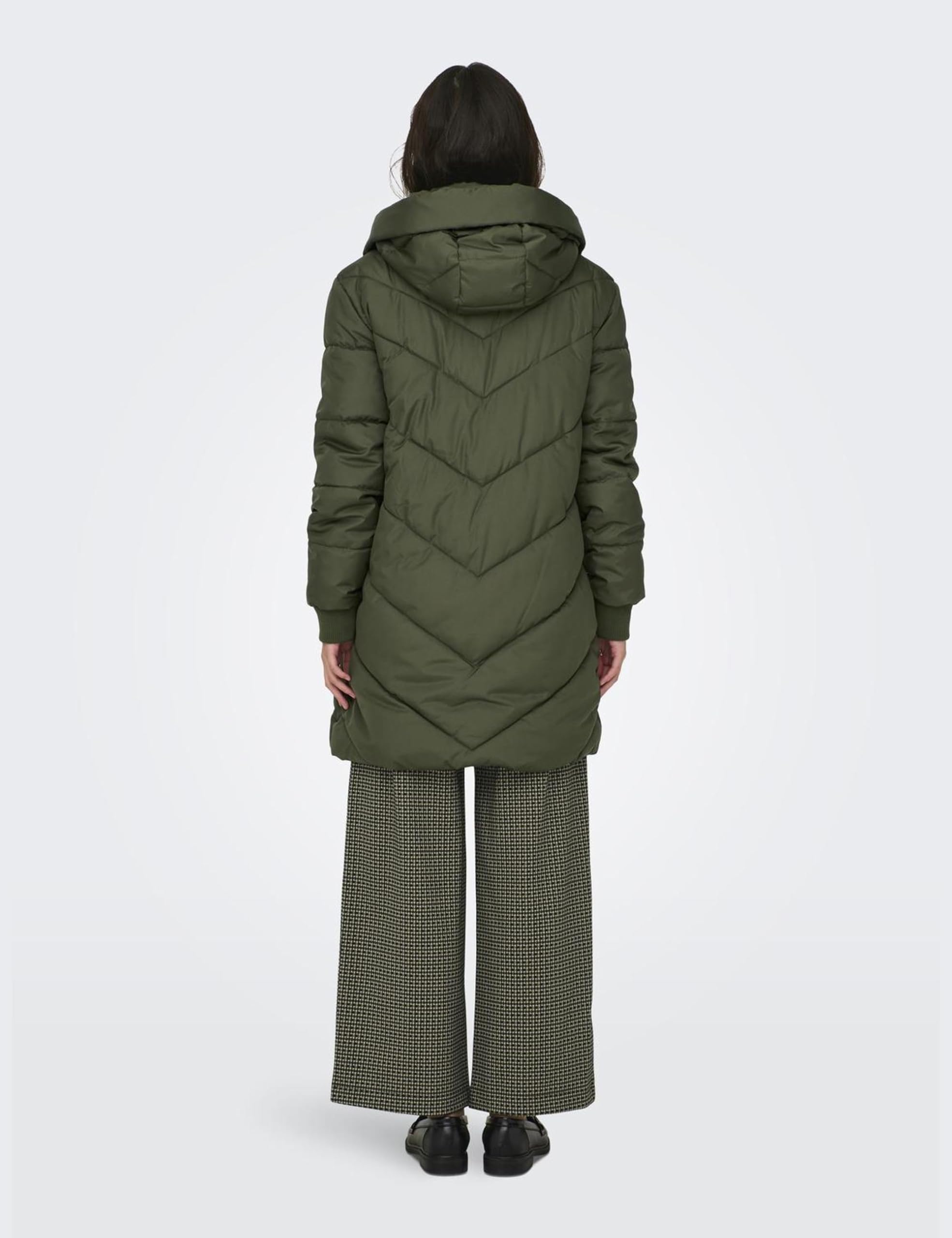 JDY Women's Skylar Otw Noos Padded Hood Jacket Quilted coat
