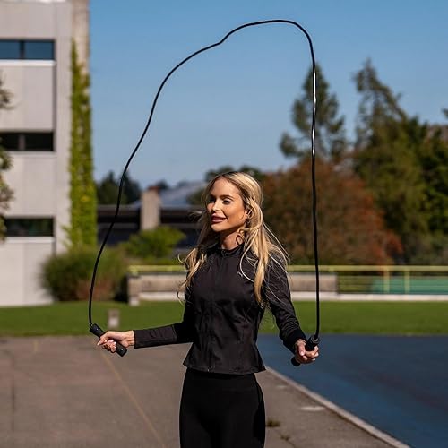 Miniatura 6 de Cuerda de saltar pesada de Dayan Kolev cuerda de saltar pesada de 1 libra para principiantes y atletas profesionales