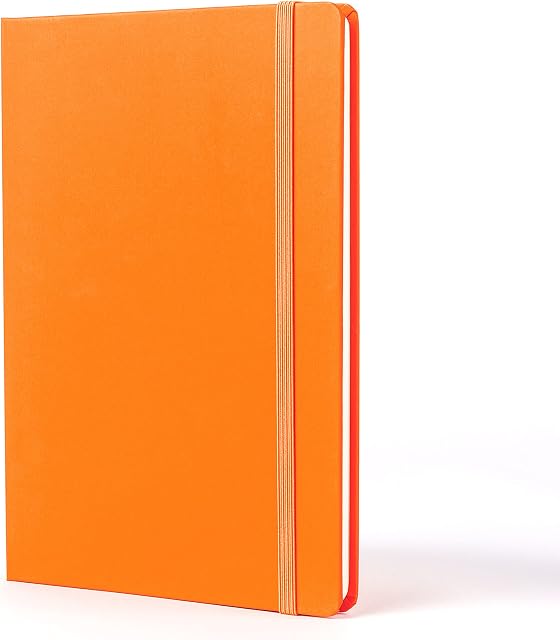 Jumble & Co Moodler A5 Ruled Notebook - Burnt Out Orange
