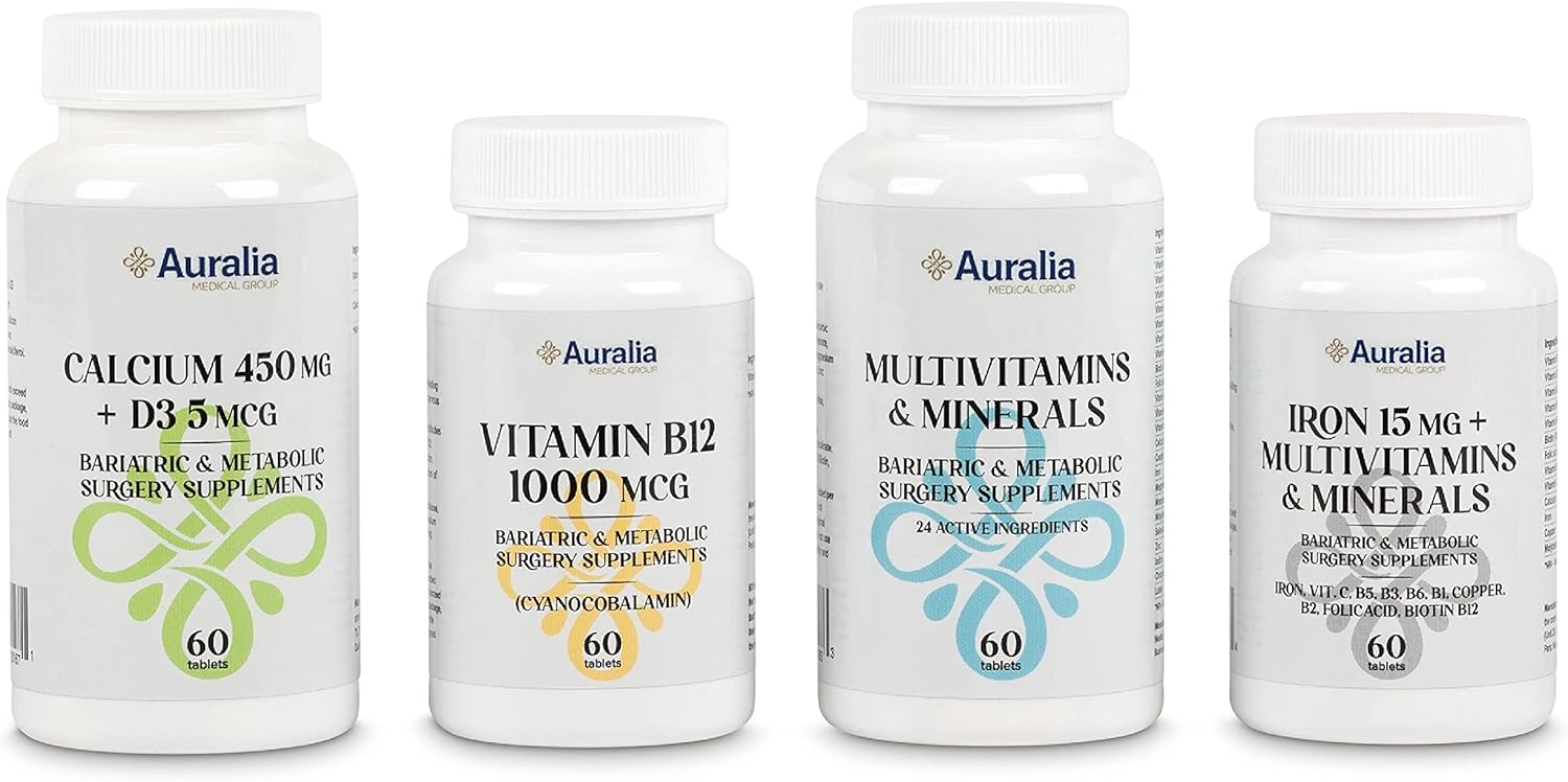 Bariatric Multivitamin Iron Calcium B12 & Minerals 1 PER Day for