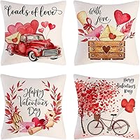 Vista 9 de Almohadas decorativas cuadradas blancas, 16 x 16 pulgadas, rellenos de almohada esponjosos para sofá, silla, sofá y cama