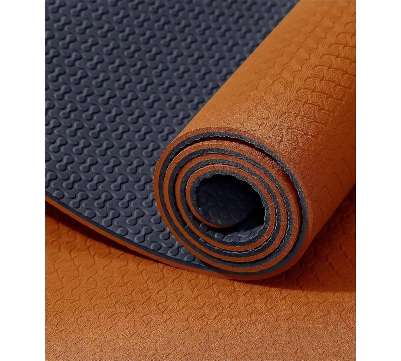 Yogamatte 6 mm TPE-Yogamatte, rutschfest, for Heimtraining, Pilates