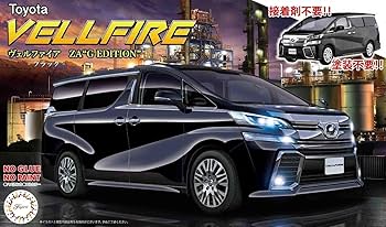 1/24 ヴェルファイア（カスタム品） トヨタ TOYOTA ヴェルファイア 1/24 ミニカー 全2色 ライト点灯