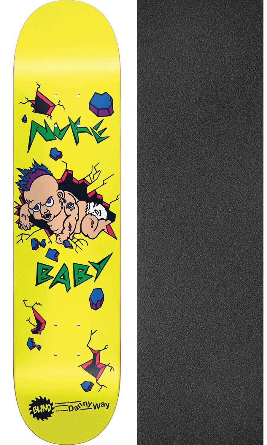 Amazon | Blind Skateboards Danny Way Nuke Baby Yellow スケート