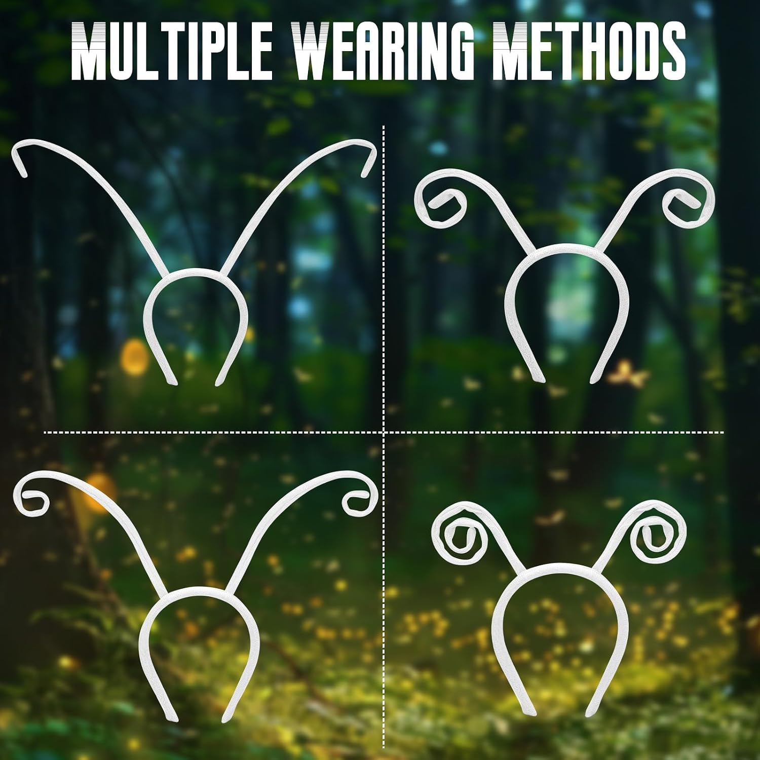 NESTRE Butterfly Antenna Headband for Women image 3