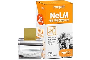 Mepet NeLM Multivitamin for Dogs: 30 Strips of Vitality for Your Pup