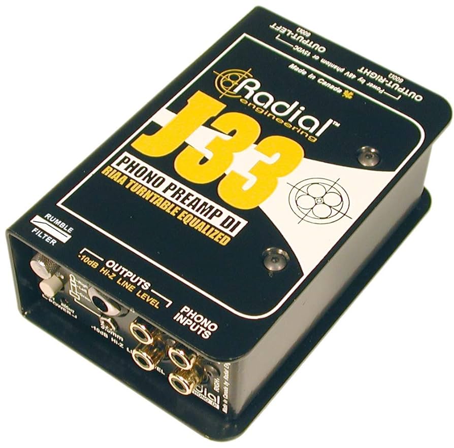 radial J33 フォノイコライザー RADIAL ( ラジアル ) J33 送料無料 | サウンドハウス