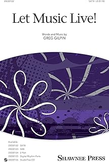 Let Music Live! - SATB - SATB - Sheet Music