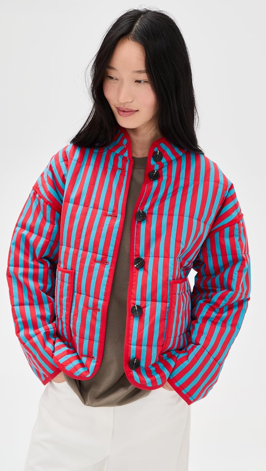 Avec Les Filles Women's Box Quilted Jacket