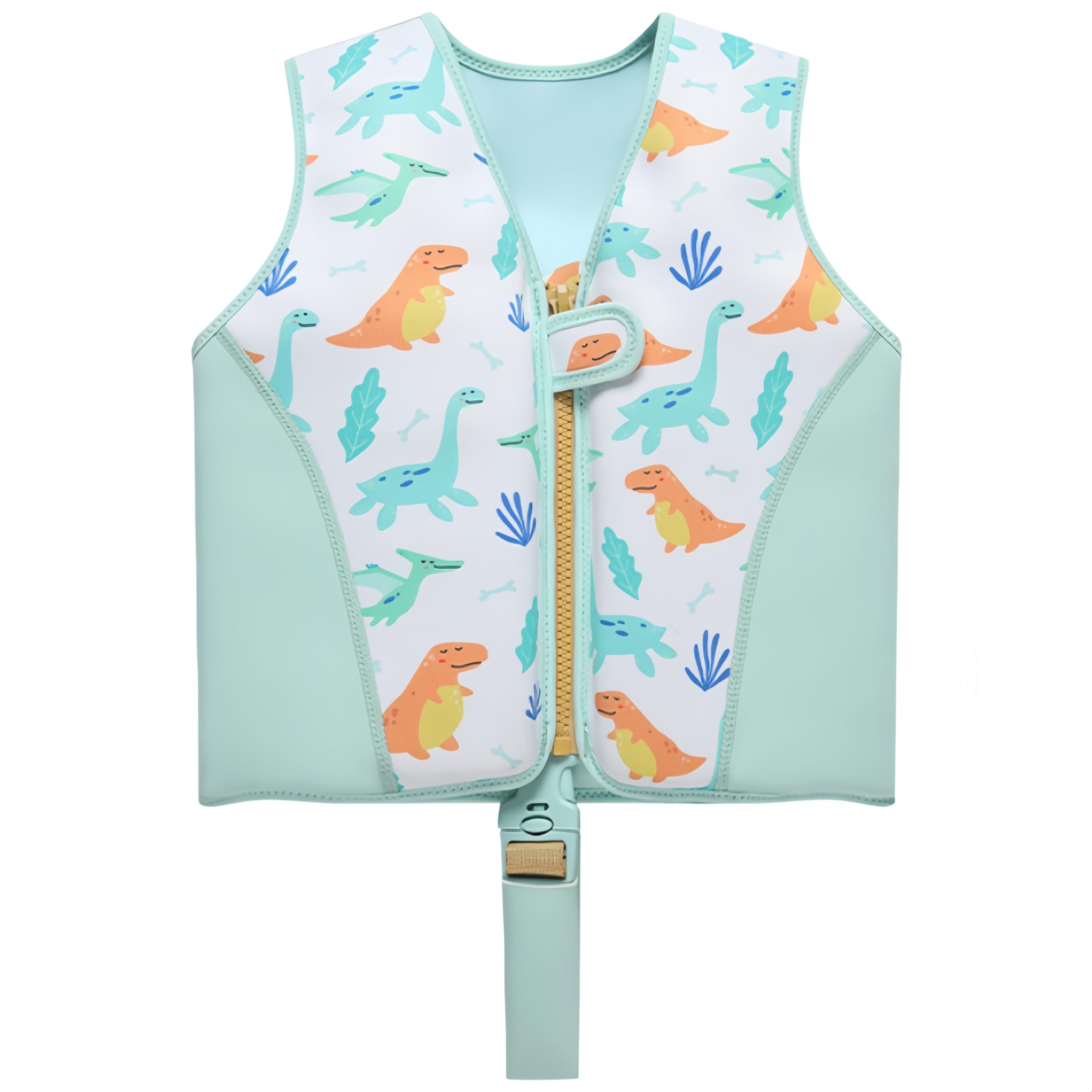 YADEZZN Kids Swim Learning Aid Vest for Swimming, with Removable Foam Panels & Safety Strap for Ages 3-6 (30-40 kg)