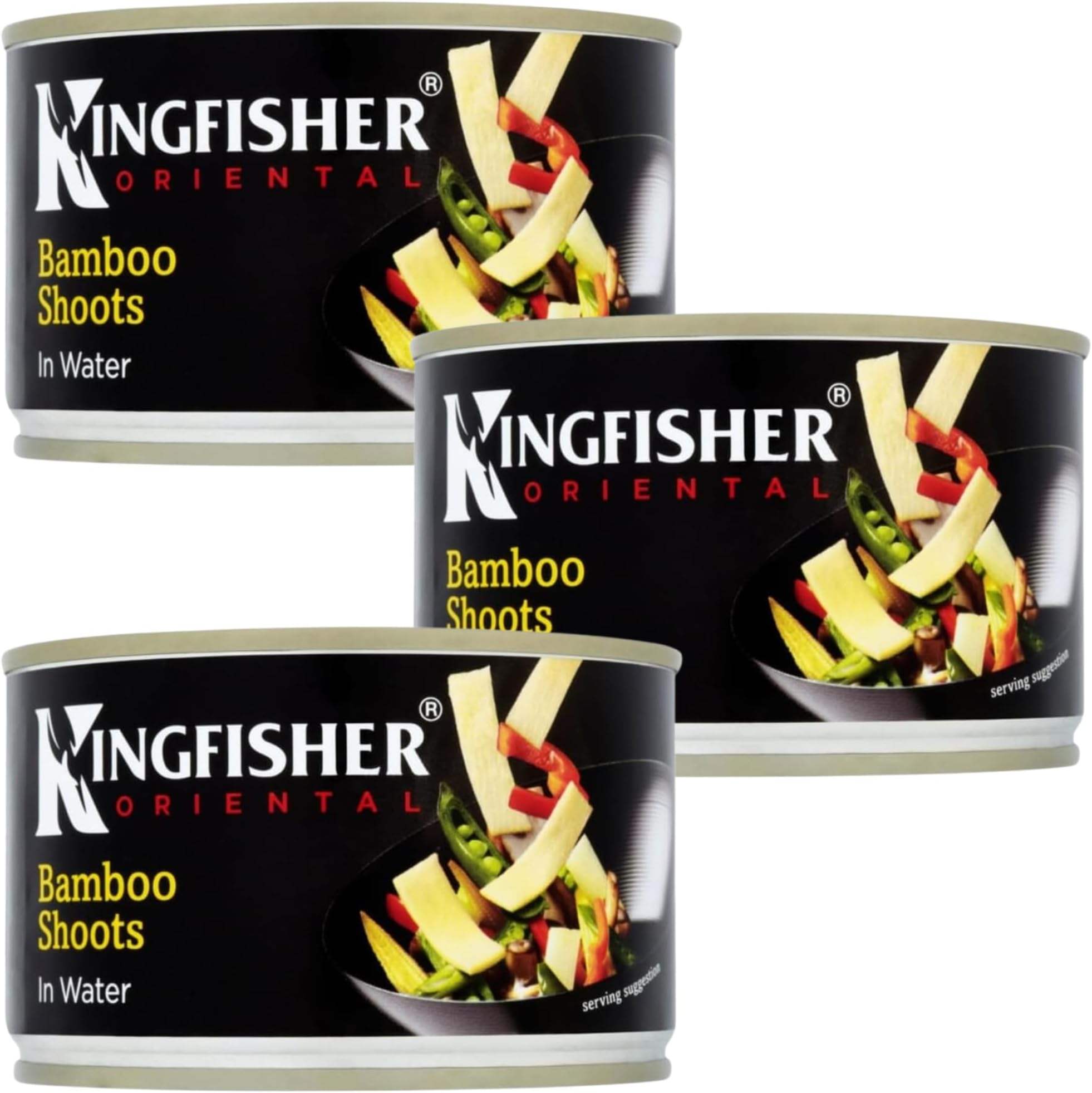 Oriental Bundle Containing Kingfisher Bamboo Shoots in Water 225g (3 Pack)