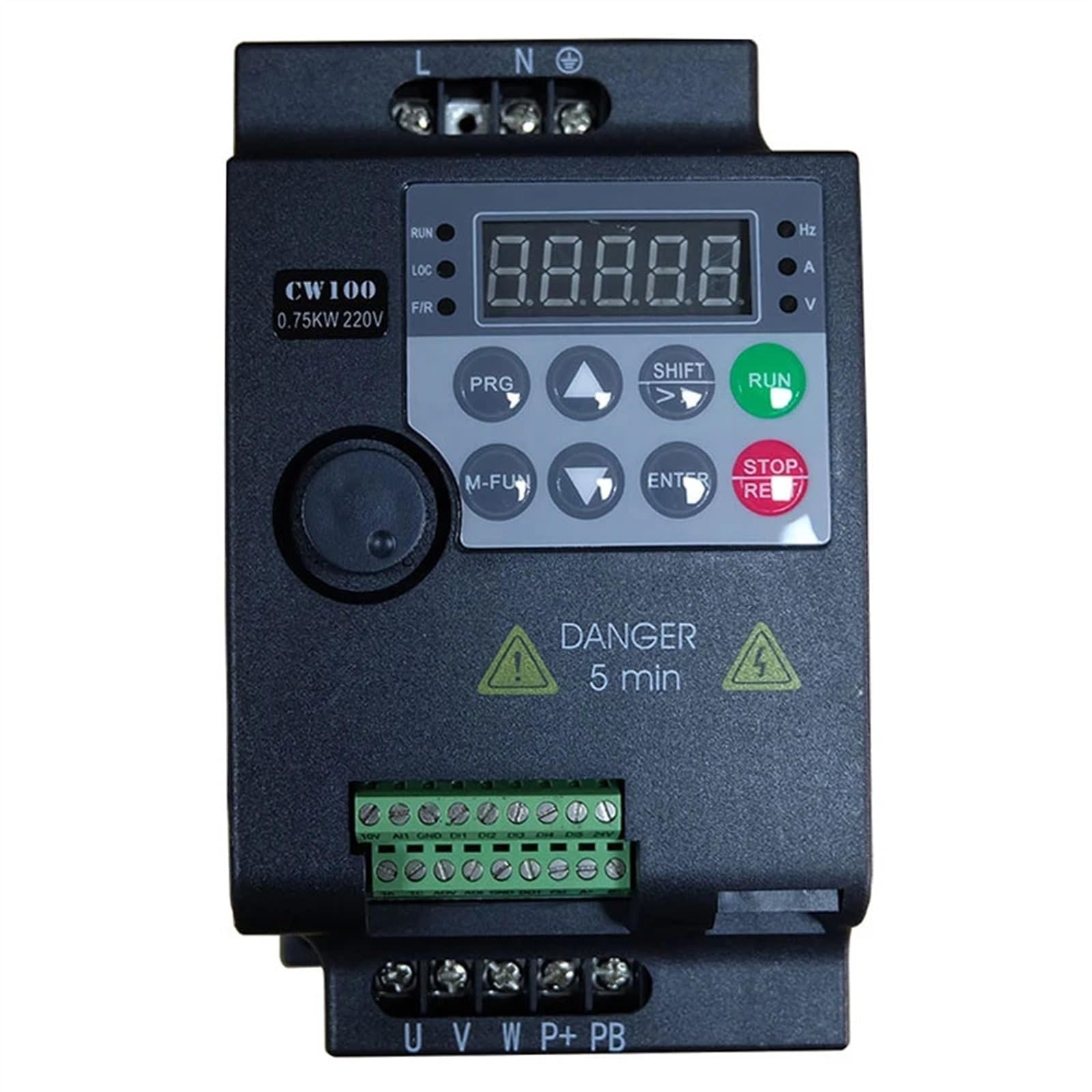 0P7BR328B 220V 0.75KW/1.5KW/2.2KW 1HP/2HP/3HP VFD Variable Frequency Drive Converter for Motor Speed Control Inverter(2.2KW)