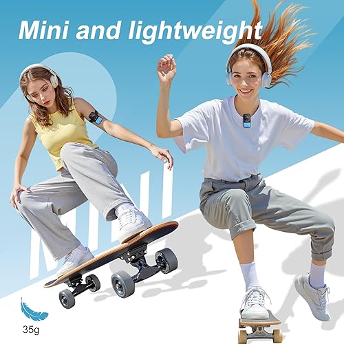 Miniatura 2 de Reproductor MP3 de 128 GB  Reproductor de MP3 con clip con Bluetooth 5.3, reproductor de música portátil con radio FM, grabadora de voz, podómetro,