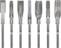 Vista 4 de ARBORTECH Kit de cincel eléctrico Cincel eléctrico para tallar madera con 7 cinceles de madera PCH.FG.900.20