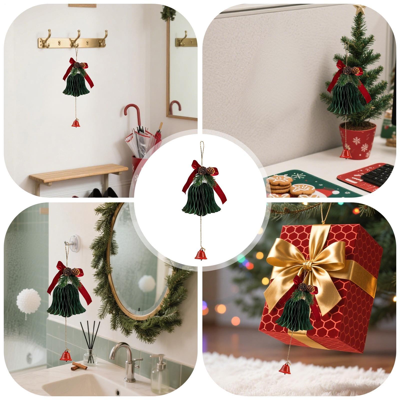 Campane Per Albero Di Natale Campanelli di Carta
