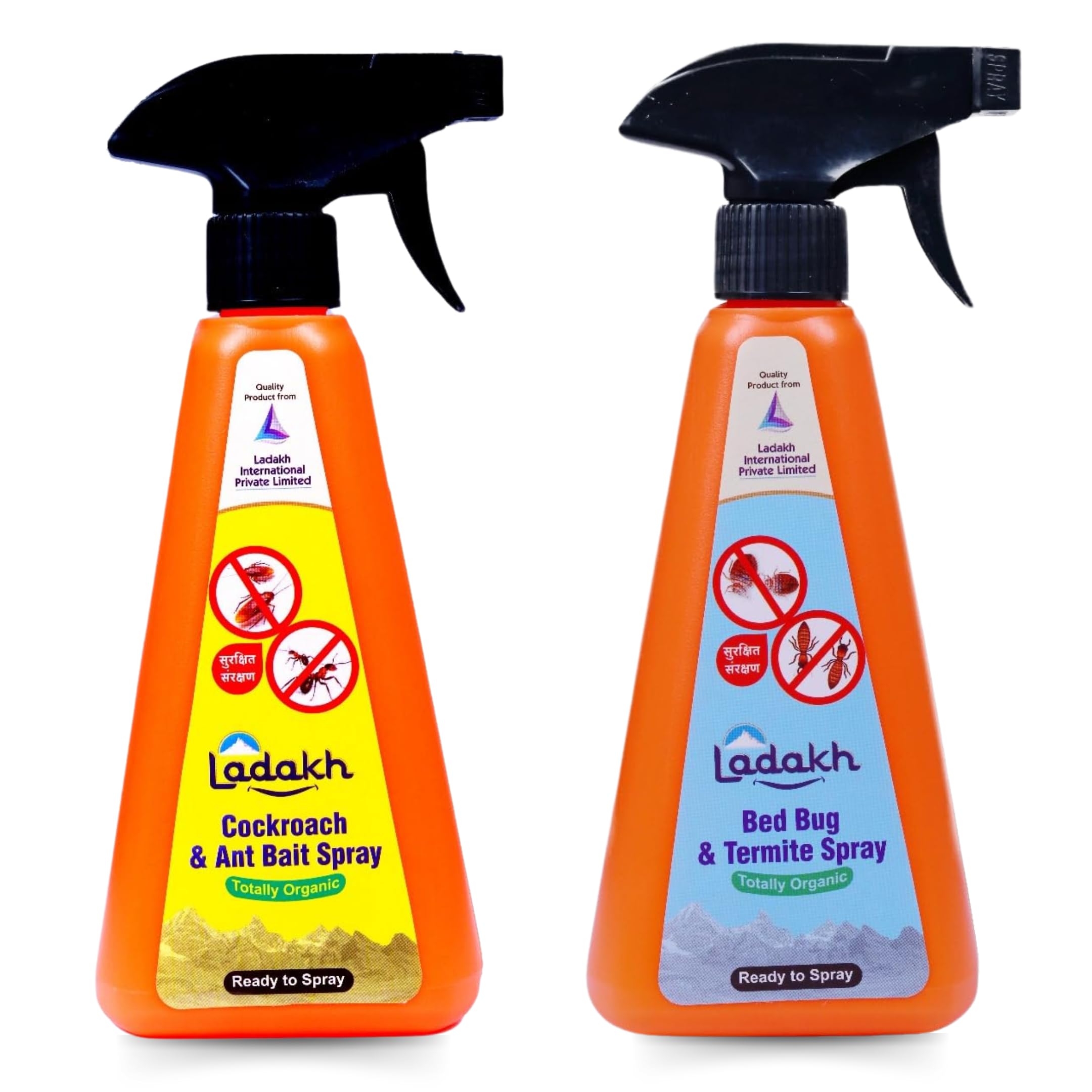 Ladakh Combo of Cockroach (and Ant Bait) and Bedbug Organic Spray for Home and Kitchen | Combo of 3 Organic Spray Each 350ml (B0CVV223VM) Amazon Price History, Amazon Price Tracker