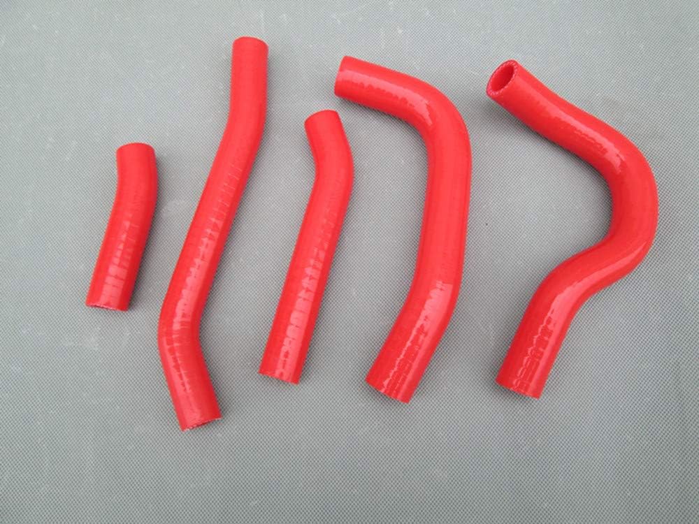 Aluminum Radiator & Hose For 2014-2016 Honda CRF250R CRF250 2014 2015 2016 (RED)