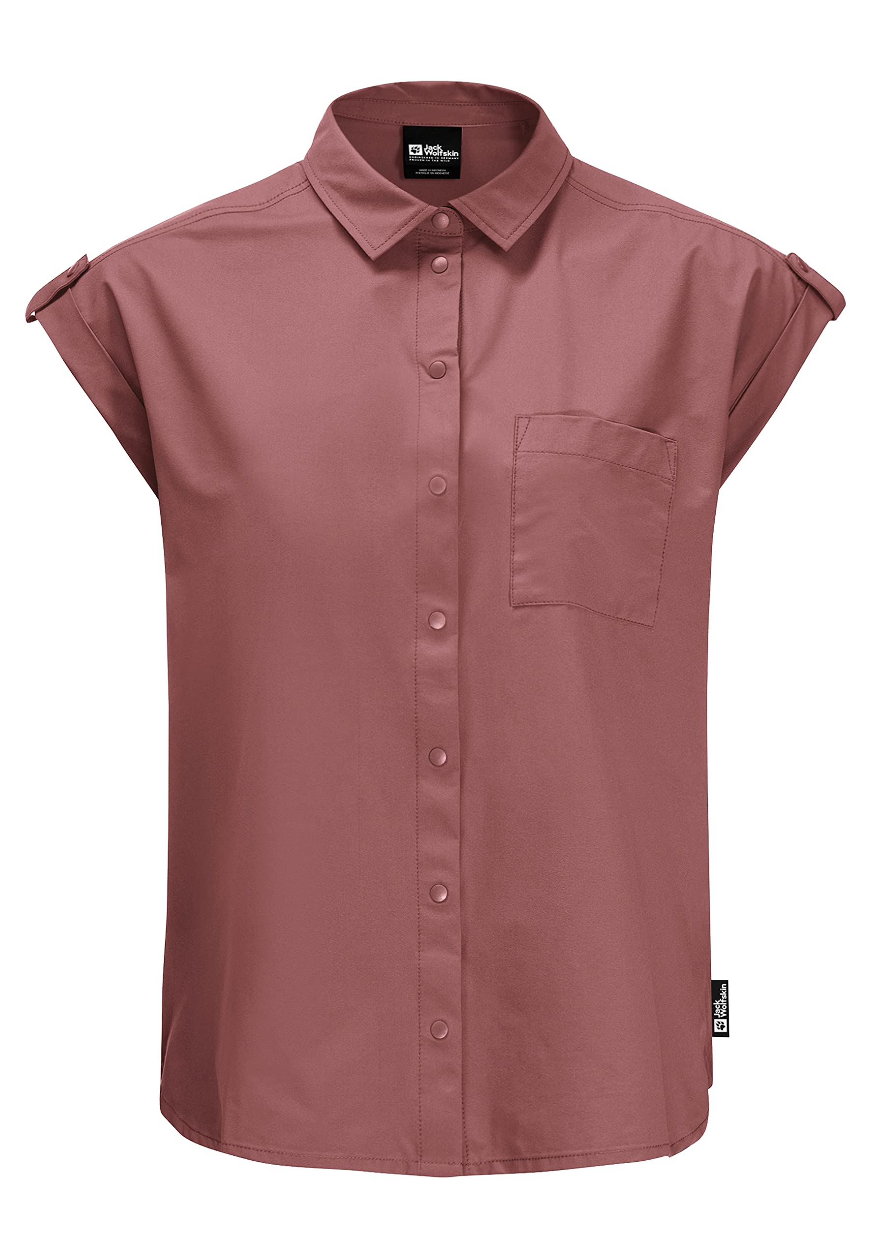 Jack Wolfskin Light Wander Shirt W Shirt Apple Butter XS