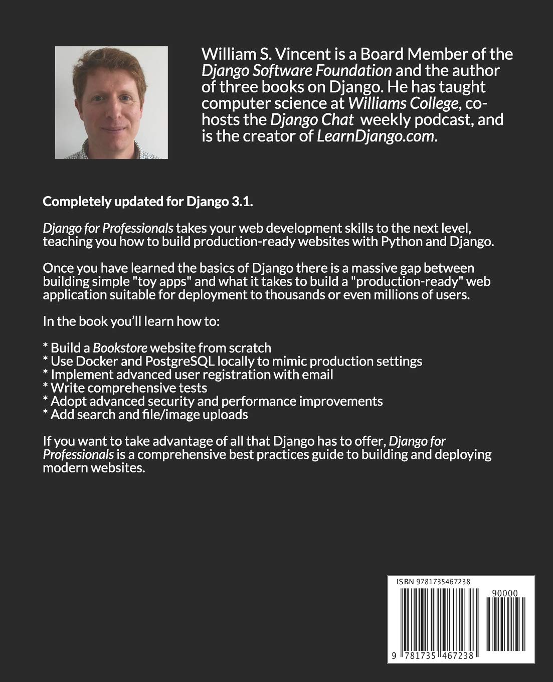 Django for Professionals: Production websites with Python & Django (Welcome to Django, Band 3)