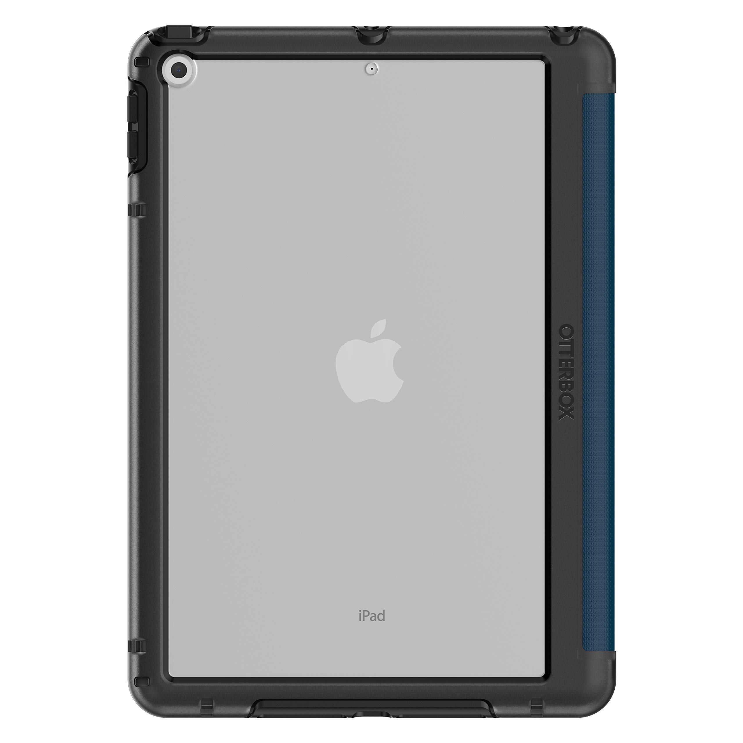 OtterBox Symmetry Folio Etui na iPad 10,2 cala (7. gen/8. gen/ 9. gen),odporny na upadki,smukły futerał ochronny,przetestowany zgodnie ze standardami wojskowymi,Niebieski,Bez Opakowania Detalicznego