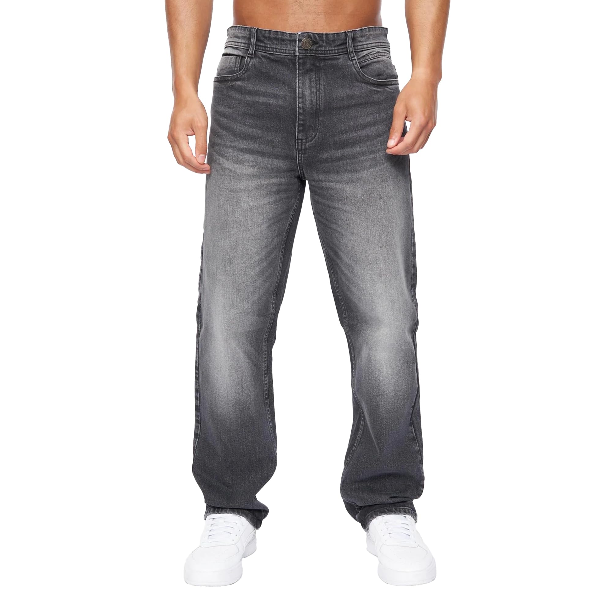 Duck And Cover Men's Blue Rushawn Jeans