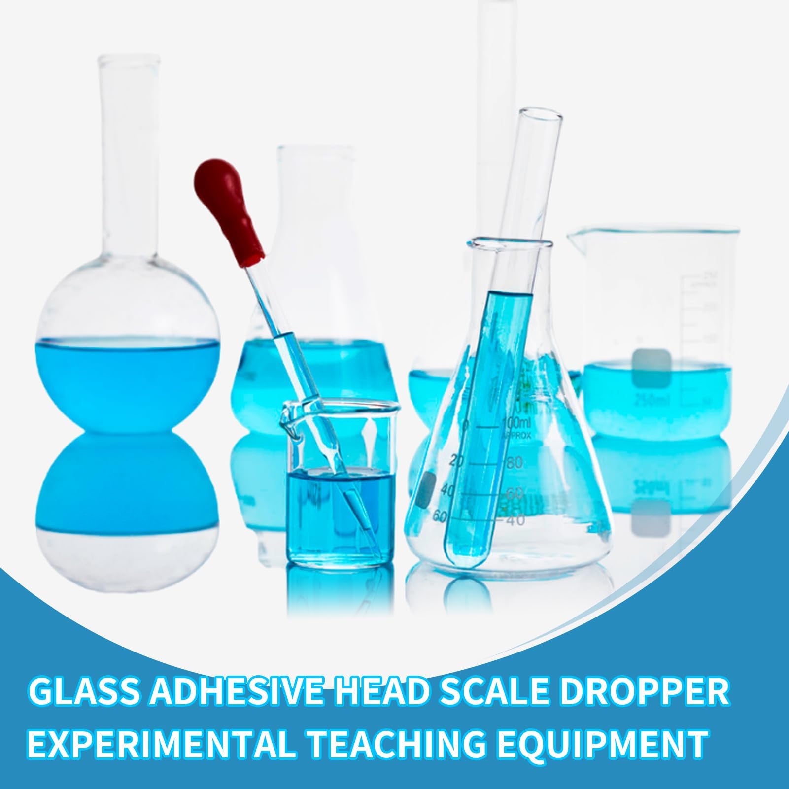 3 sztuki pipety szklane 3ml z silikonowymi nakładkami i szczotką do czyszczenia, wysokiej jakości pipety kroplowe do laboratorium, pipety szklane do medycyny, długie pipety do badań żywności i potrzeb