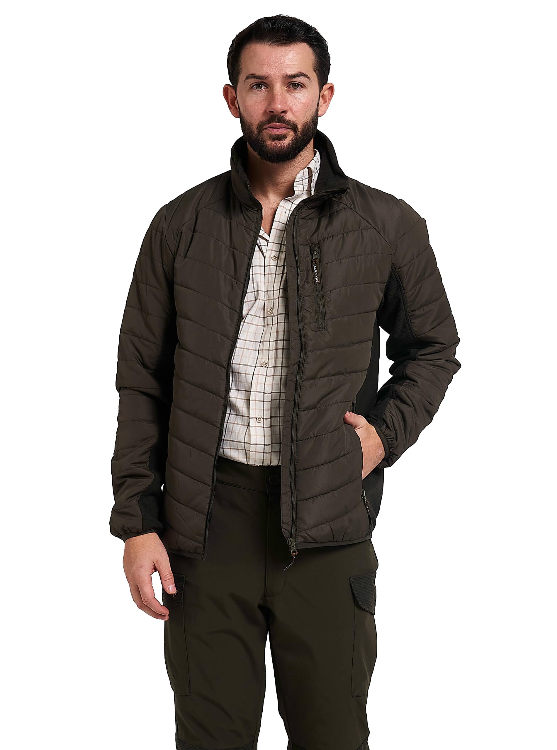 Jack Pyke Unisex Green Hybrid Jacket 3XL
