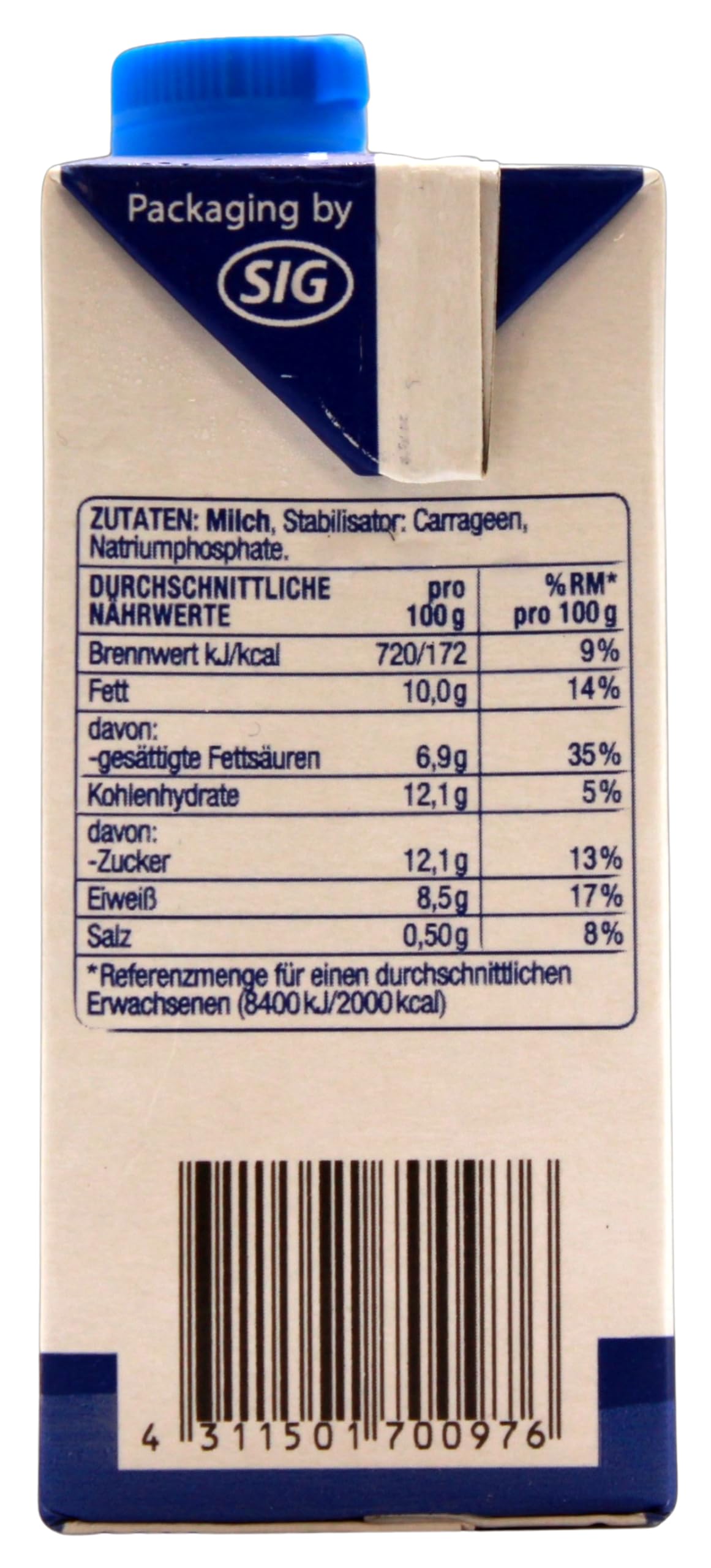 Gut & Günstig Kondensmilch 10% Fett, 20er Pack (20 x 340g)