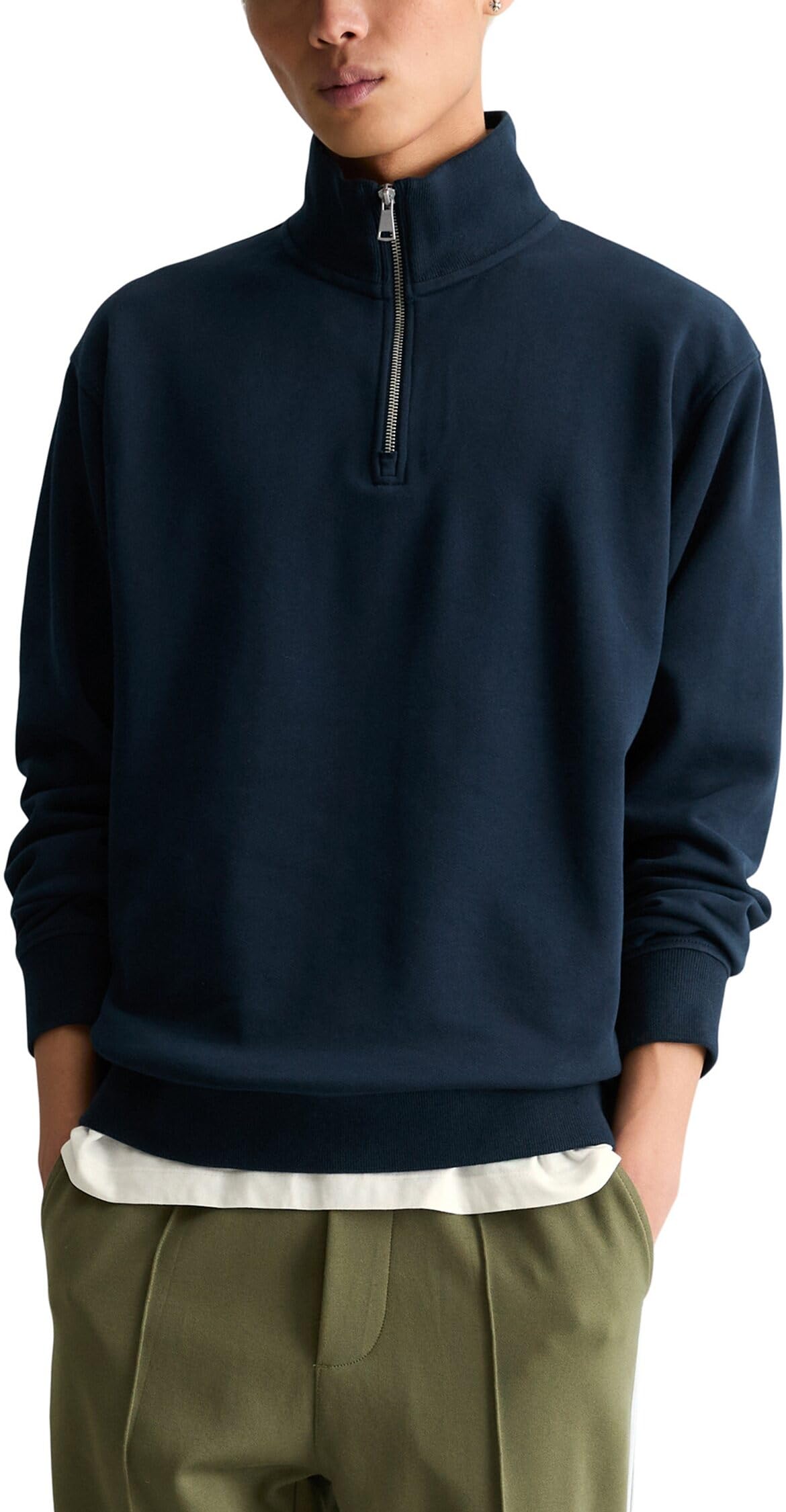 Marc O'Polo Denim Jersey Marinero Hombre de algodón orgánico Relaxed Fit