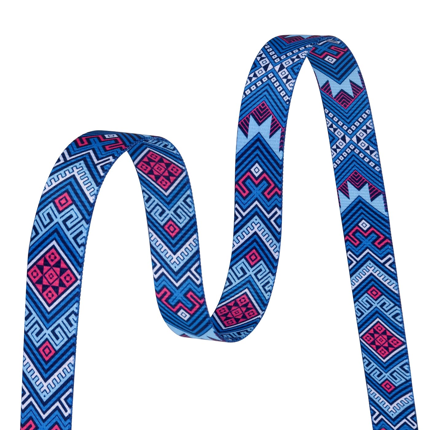 Mihqy Dog Collar with Bohemia Floral Tribal Geometric Patterns - Image 4