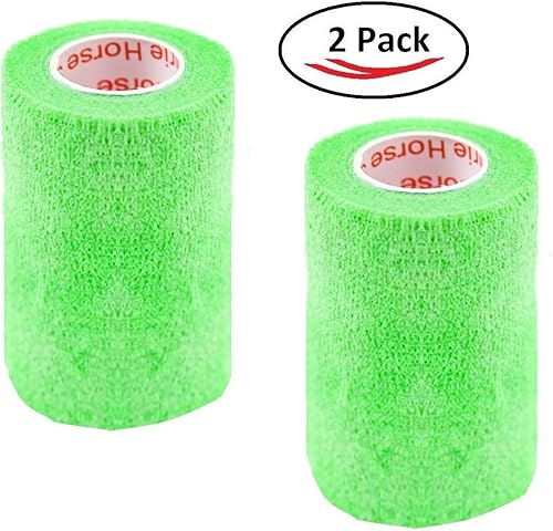 Miniatura 297 de Cinta adhesiva de 3 pulgadas para veterinarios (varios colores) (paquete de 24) rollo de agarre de vendaje flexible de adherencia autoadhesiva