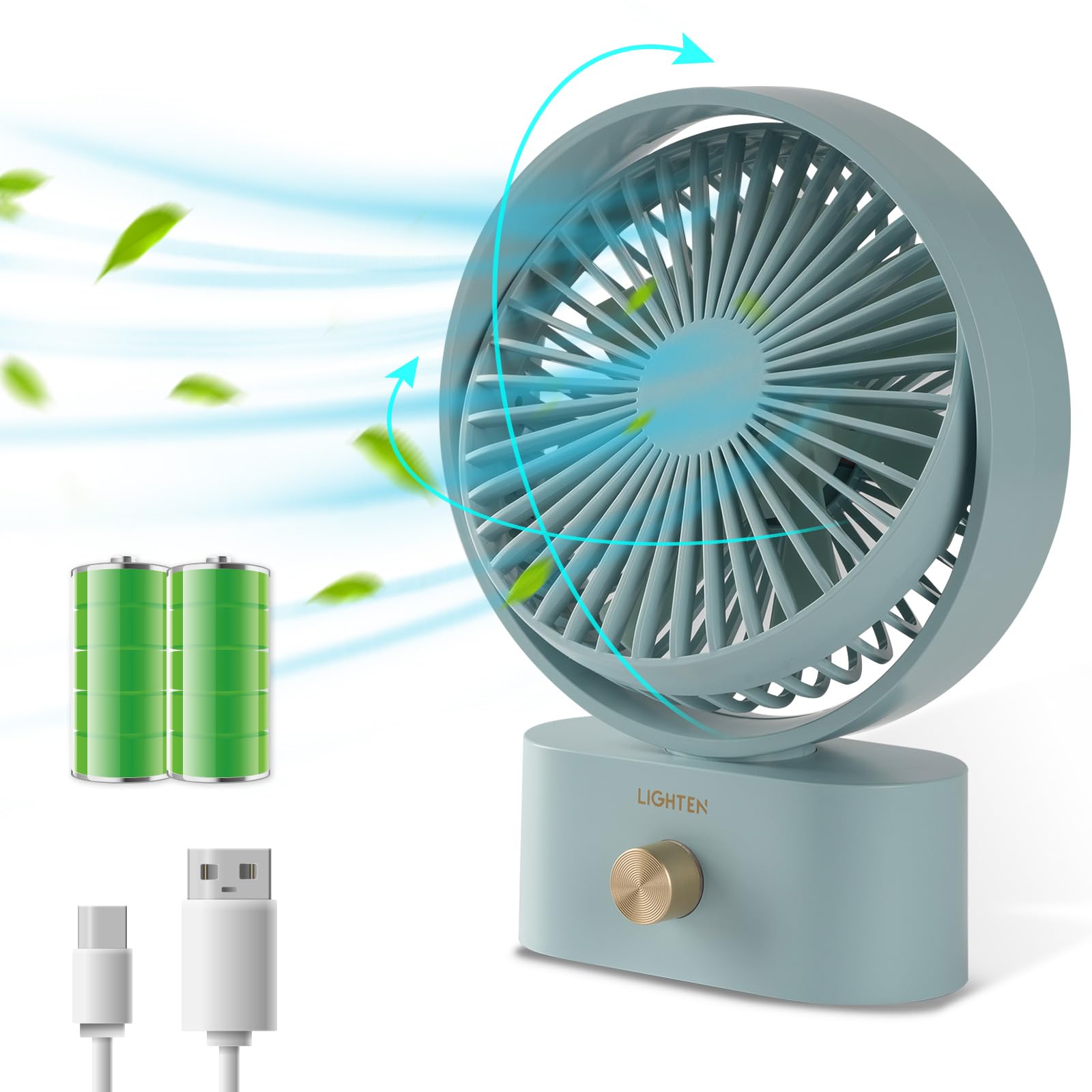 Amazon | 【ミツバストア 】USB卓上扇風機 充電式 自動左右首 Amazon | 【ミツバストア 】USB卓上扇風機 充電式 自動左右首