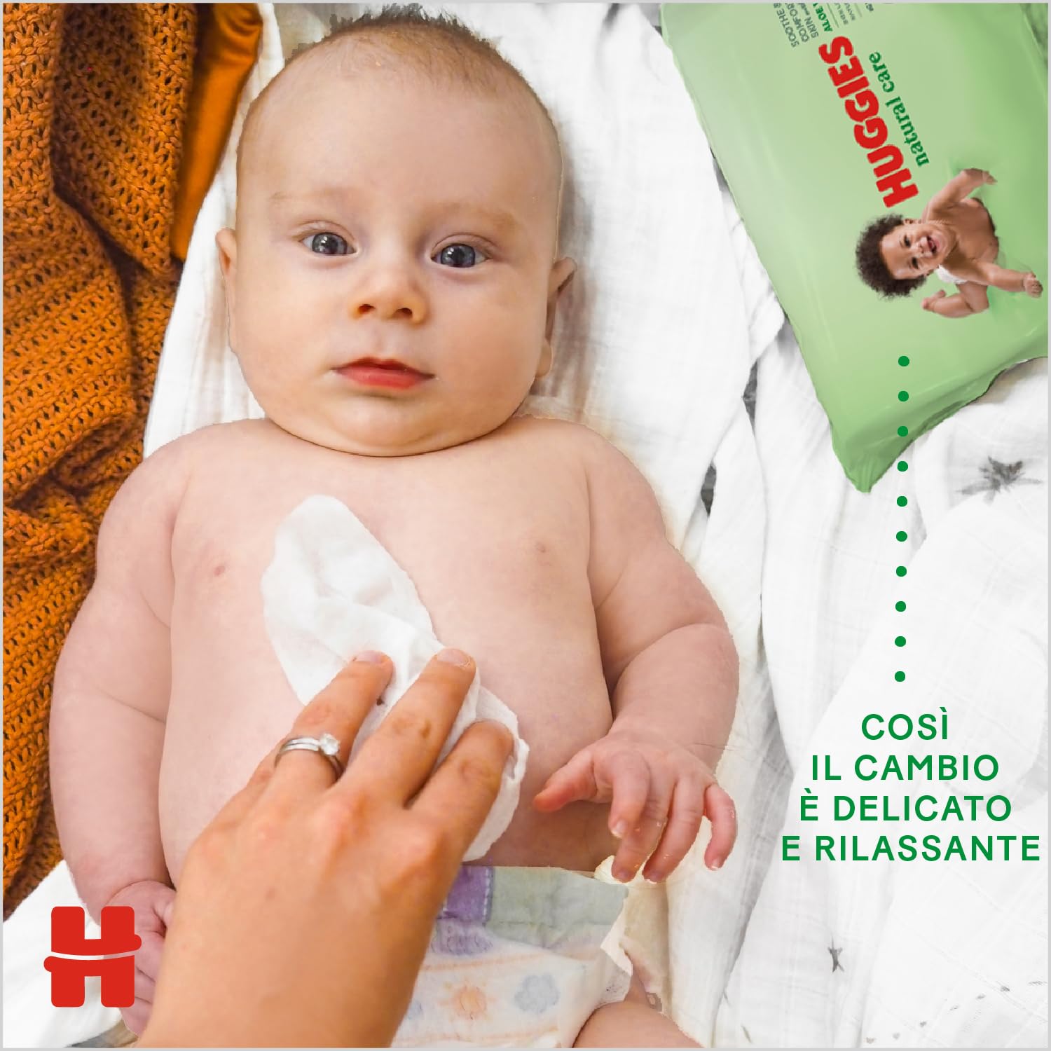 Huggies Pure reinigingsdoekjes voor baby's, 3 x 56 doeken, in totaal 168 doekjes