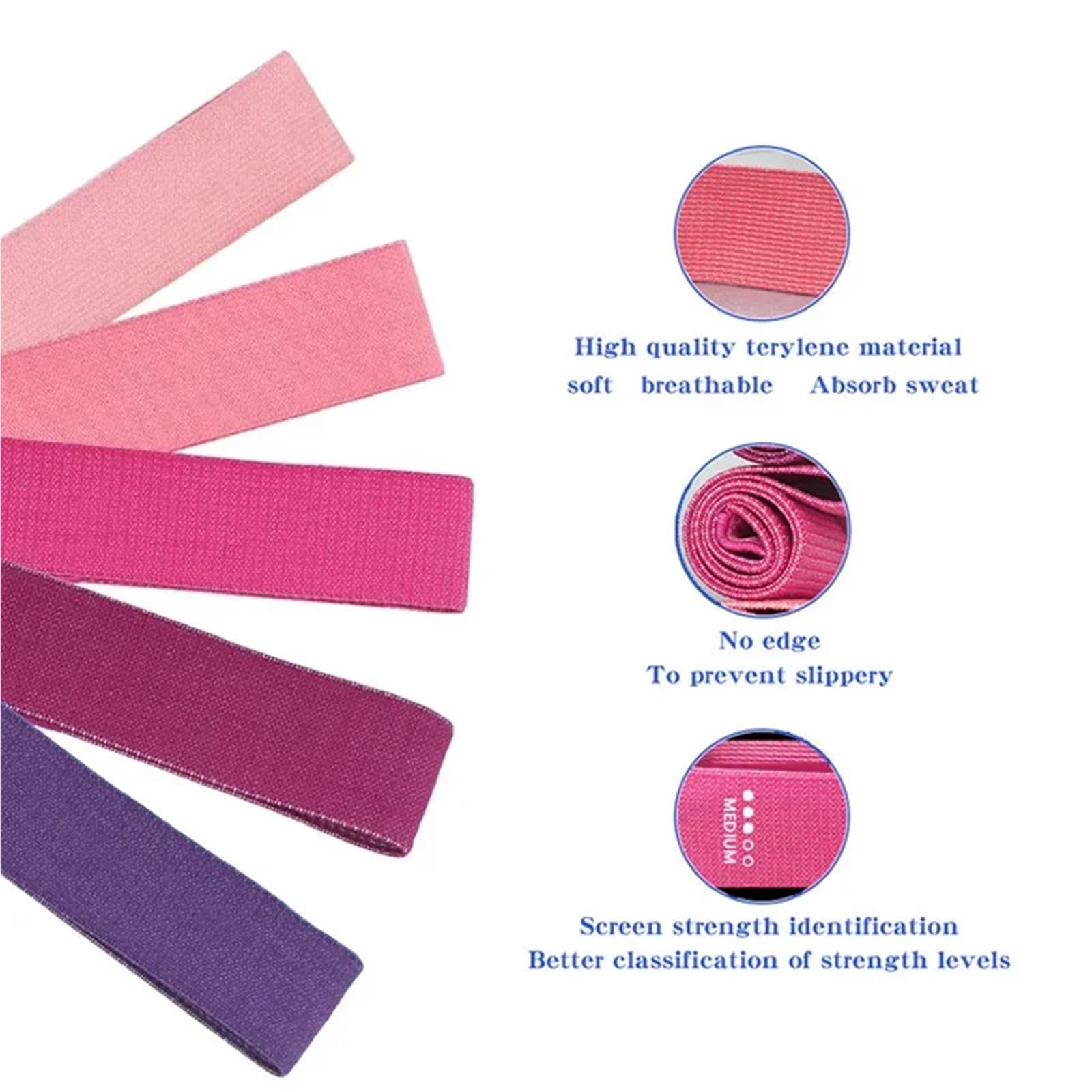 Elastici Fitness Fasce Elastiche Di Resistenza Fitness | Home Training Yoga Sport Stretching Pilates Allenamento Attrezzatura da palestra