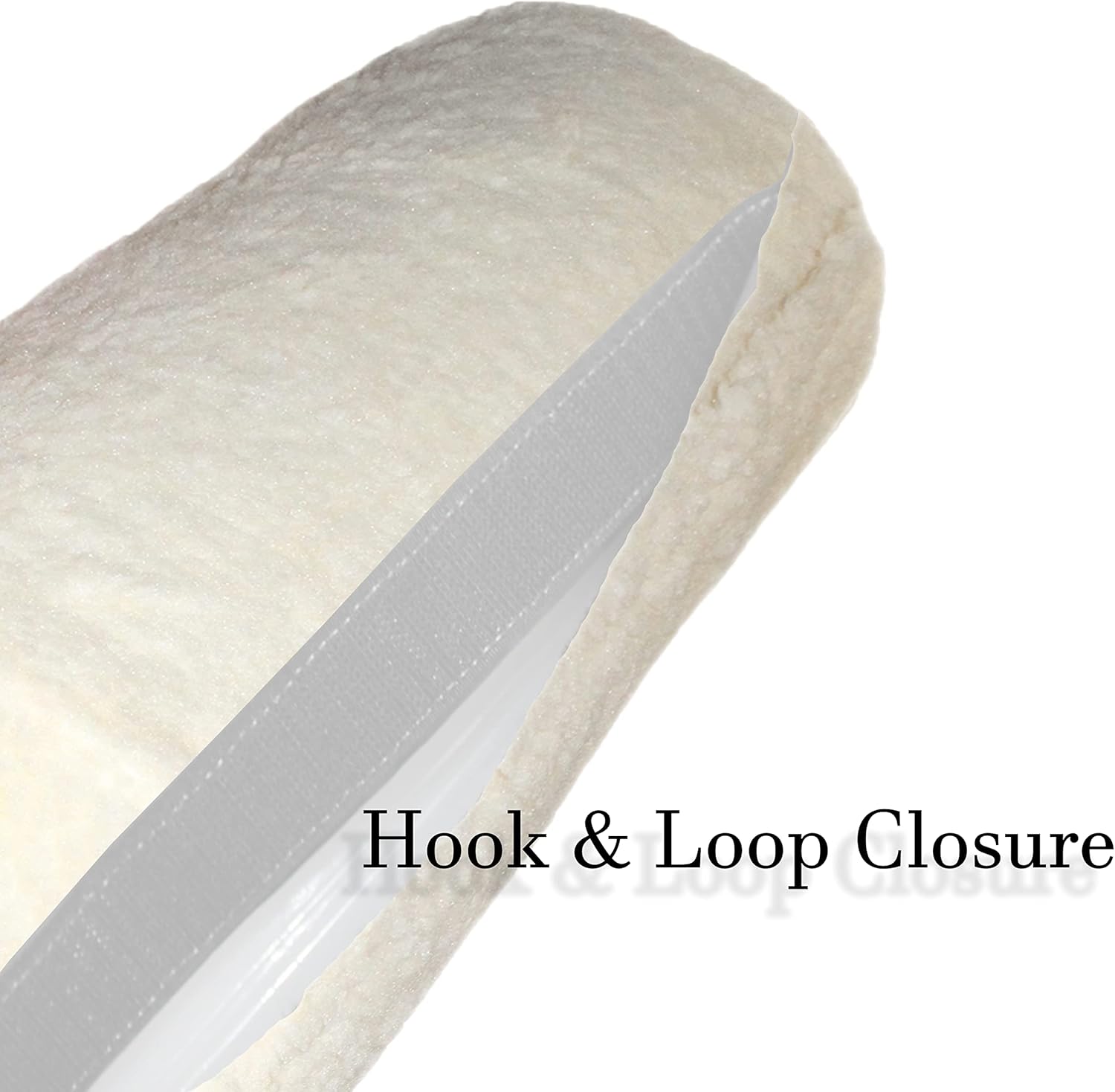 Rehabilitation Advantage Body Positioning Sheepskin Cylinder Bolster 8 Inch x 24 Inch