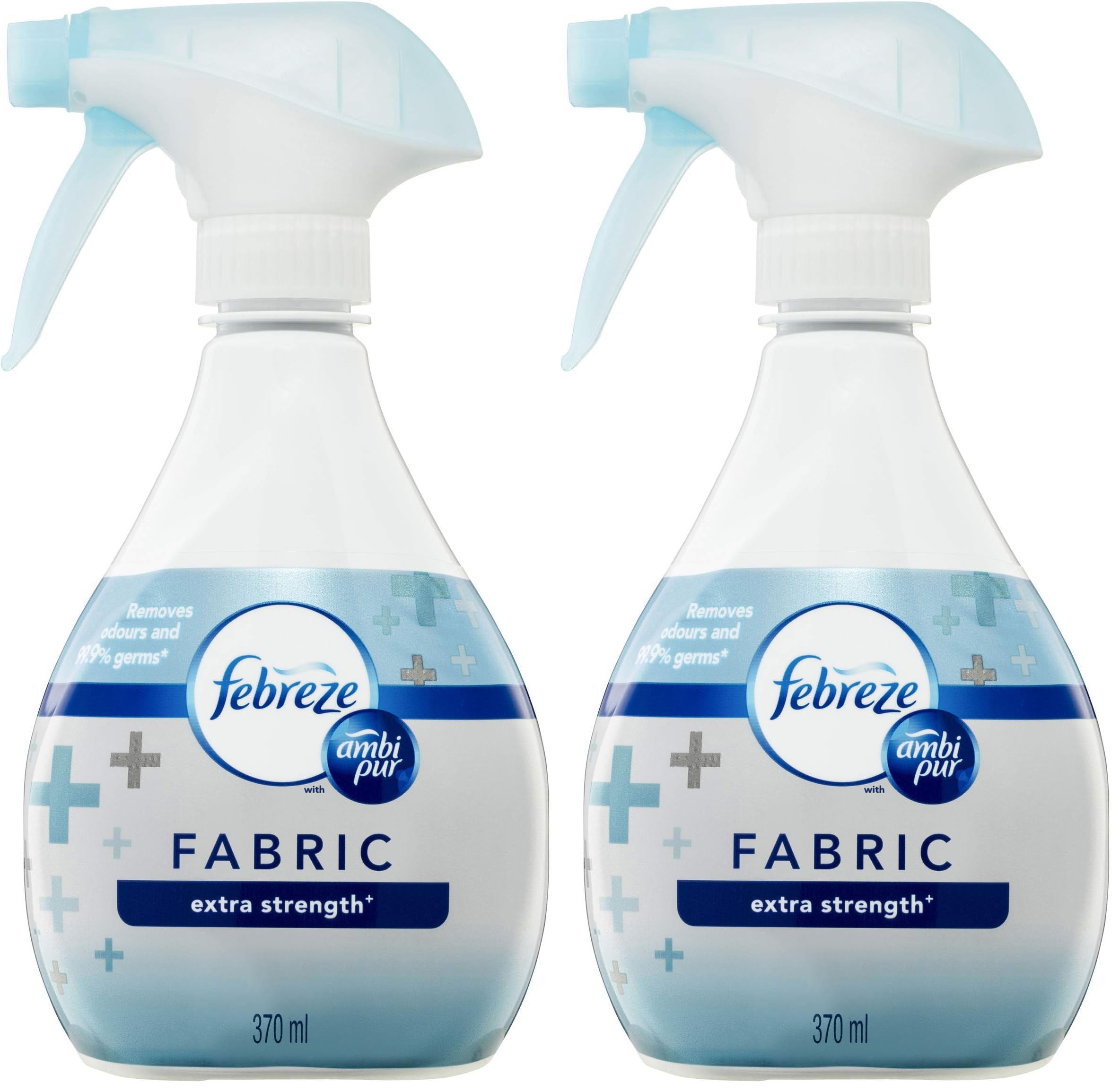 Febreze Fabric Spray Extra Strength Clear 370ml Pack of 2