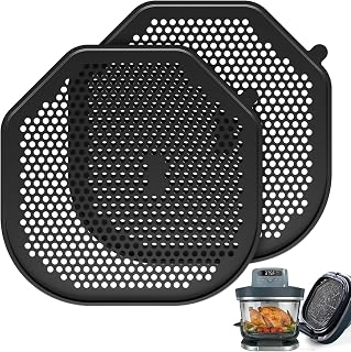 2 PCS Silicone Splatter Shields for Ninja Crispi Pro AS101CY,Black