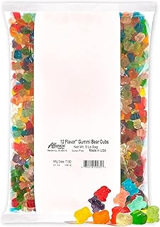 Albanese Candy, 12 Flavor Gummi Bear Cubs, 5-pound Bag