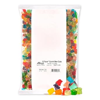 Albanese Candy, 12 Flavor Gummi Bear Cubs, 5-pound Bag