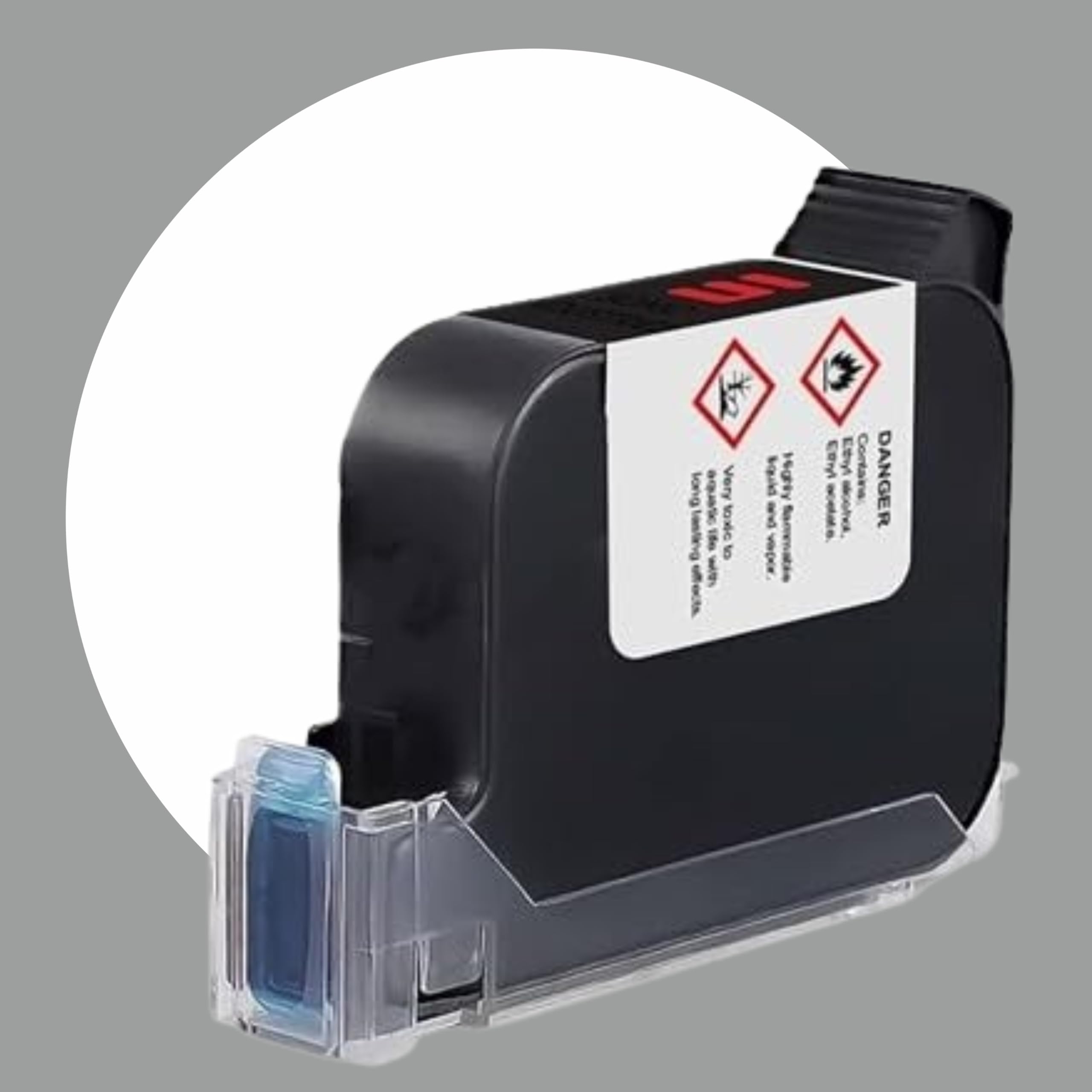 SONIC INDUSTRIES Premium White Solvent Ink Cartridge ? 12.7mm, Smudge-Resistant & Long-Lasting for Industrial Printing-image-39