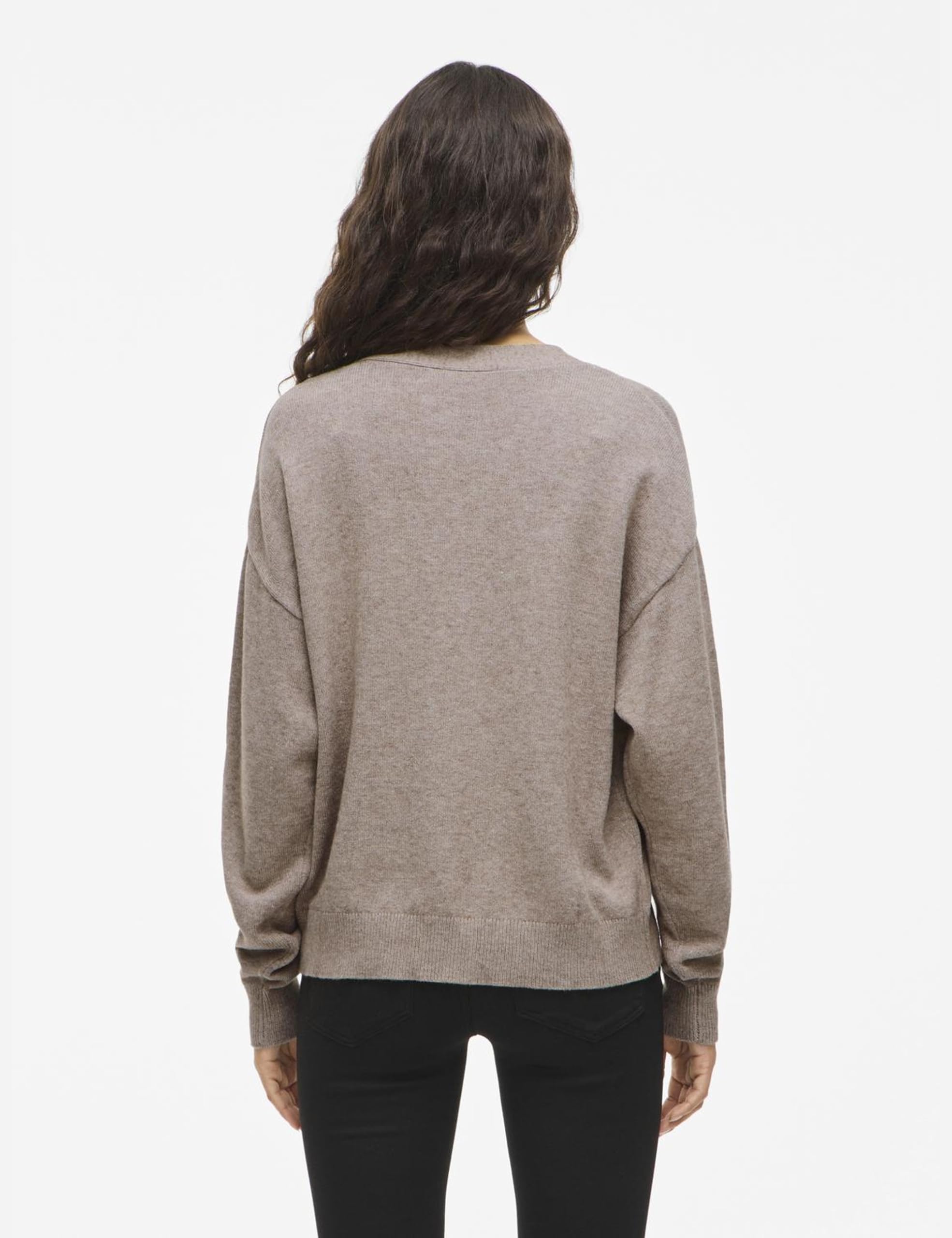 Vila Viril V-Neck Knit Cardigan - Noos Kobiety Viril V-neck Knit Cardigan - Noos (1 w zestawie)